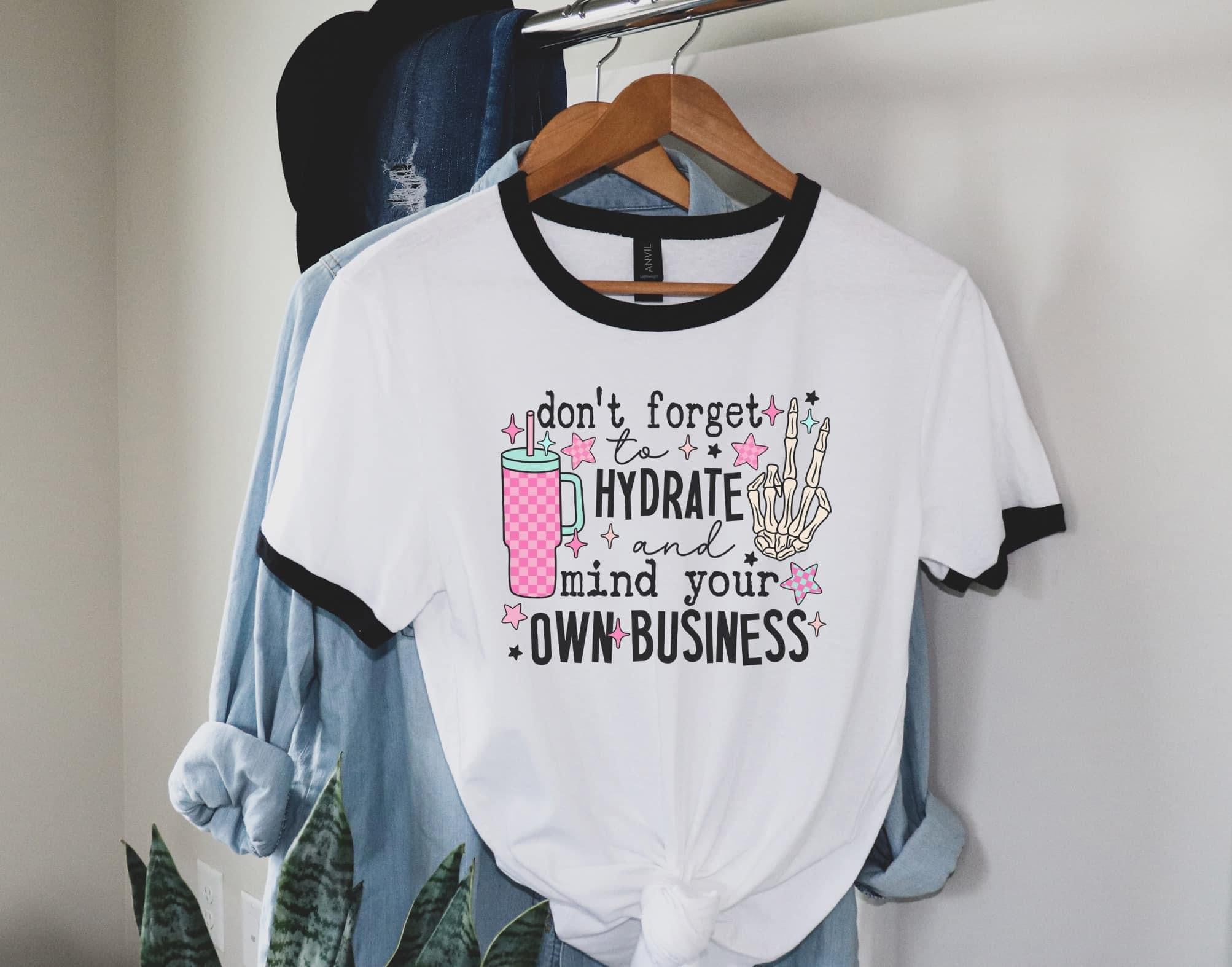 Don’t Forget To Hydrate Ringer Tee