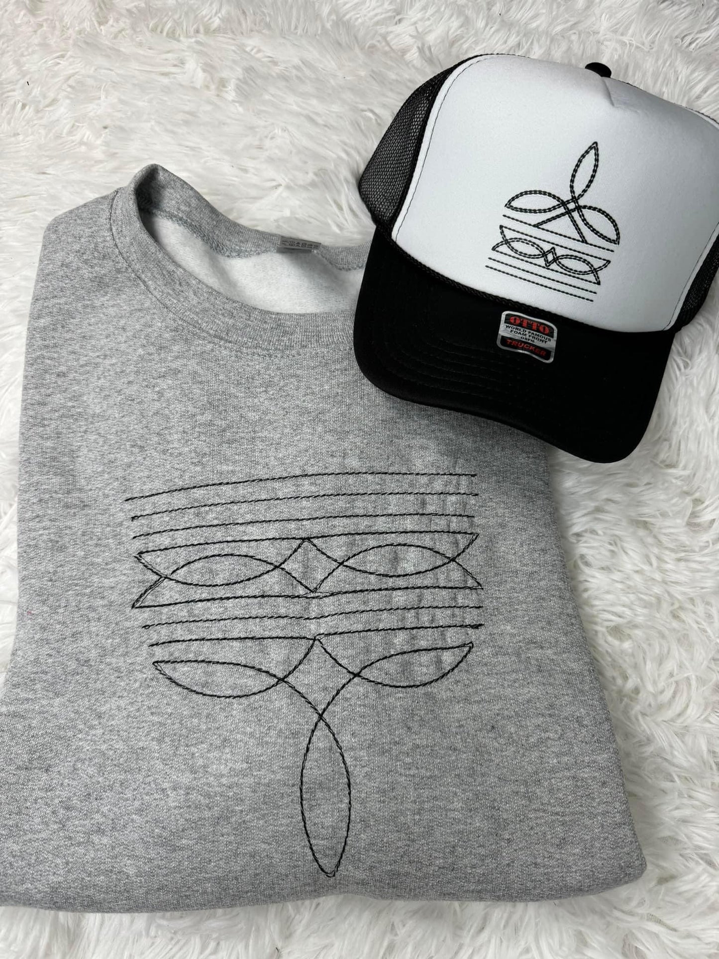 Boot Stitch Embroidery