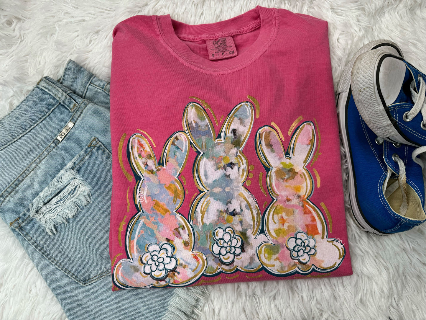 Soft Abstract Bunnies - Comfort Colors