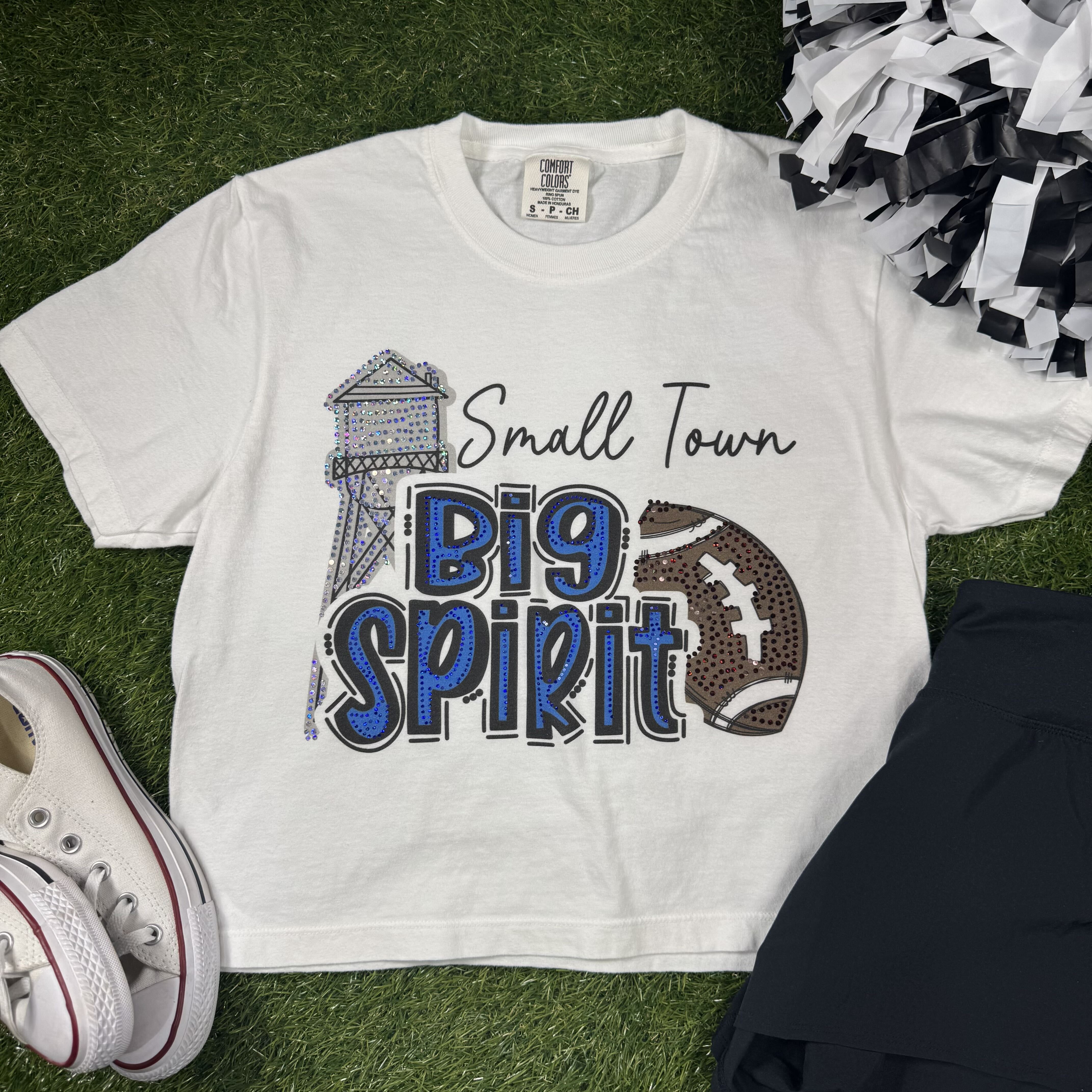 Small Town Big Spirit Custom Color