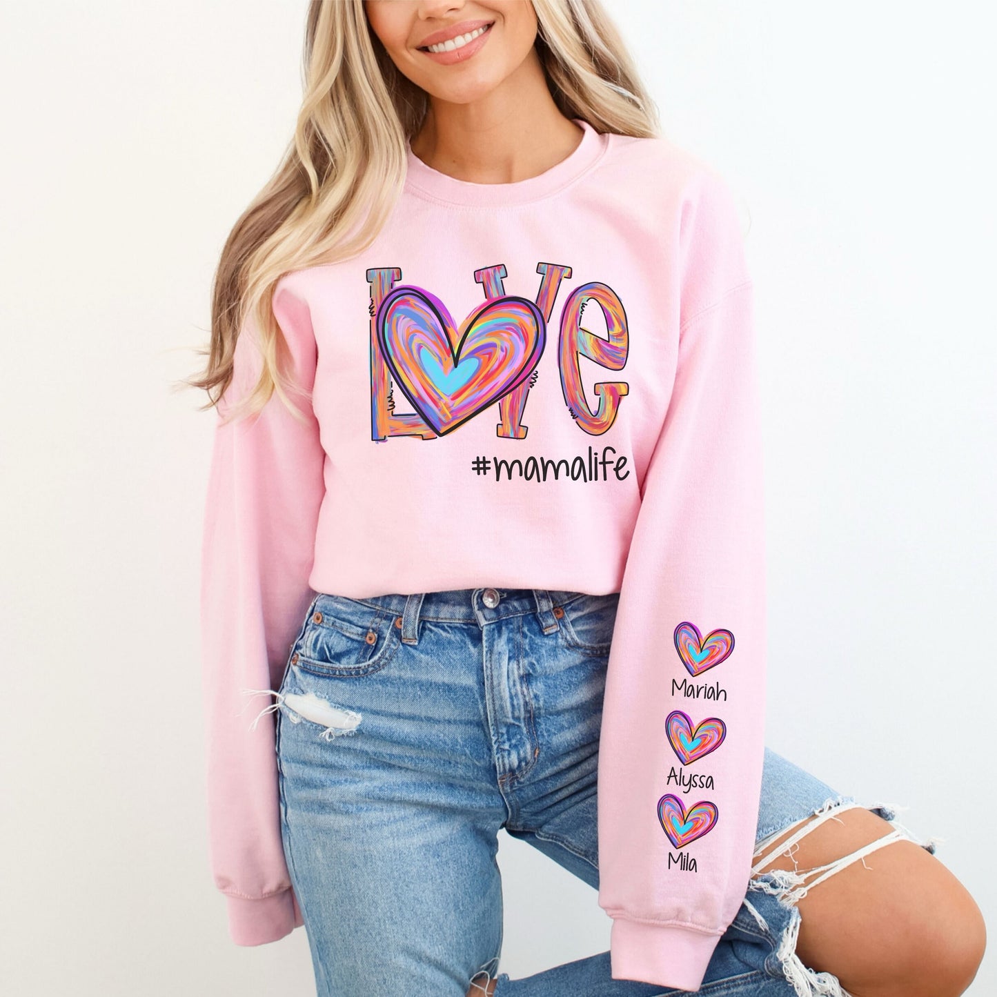 Love Heart on Sleeve Custom