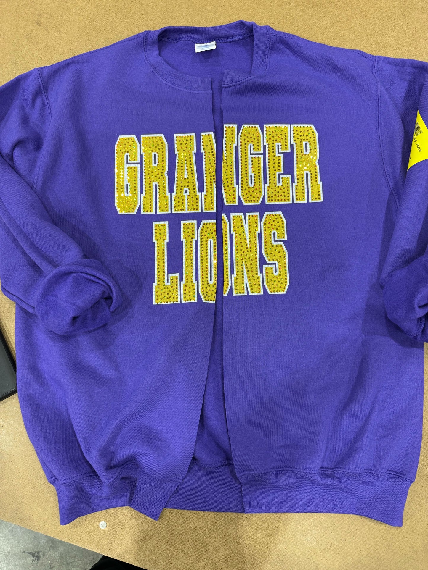 Custom Raw Edge Cardigan Spangle