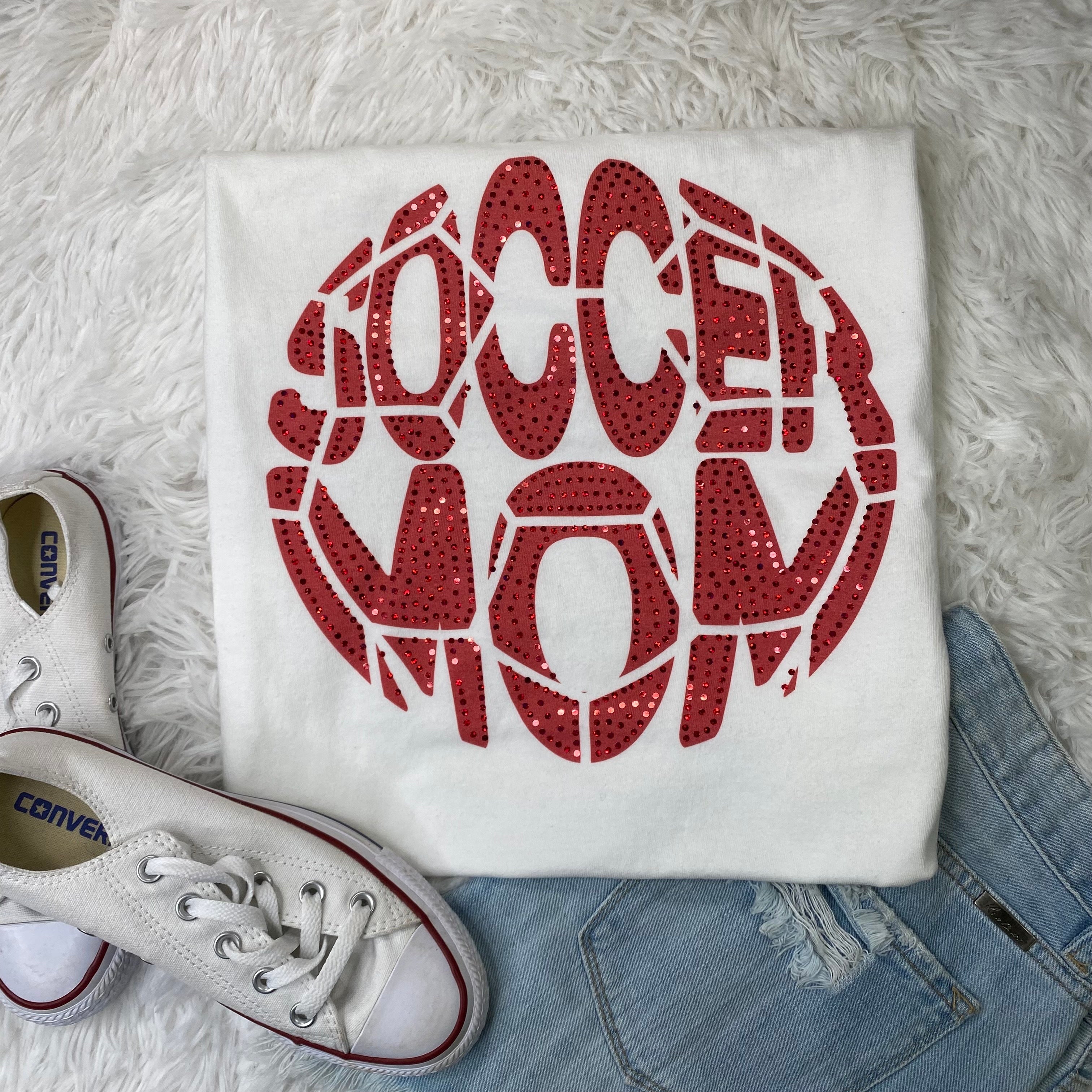 Custom Soccer Mom Spangle Comfort Colors