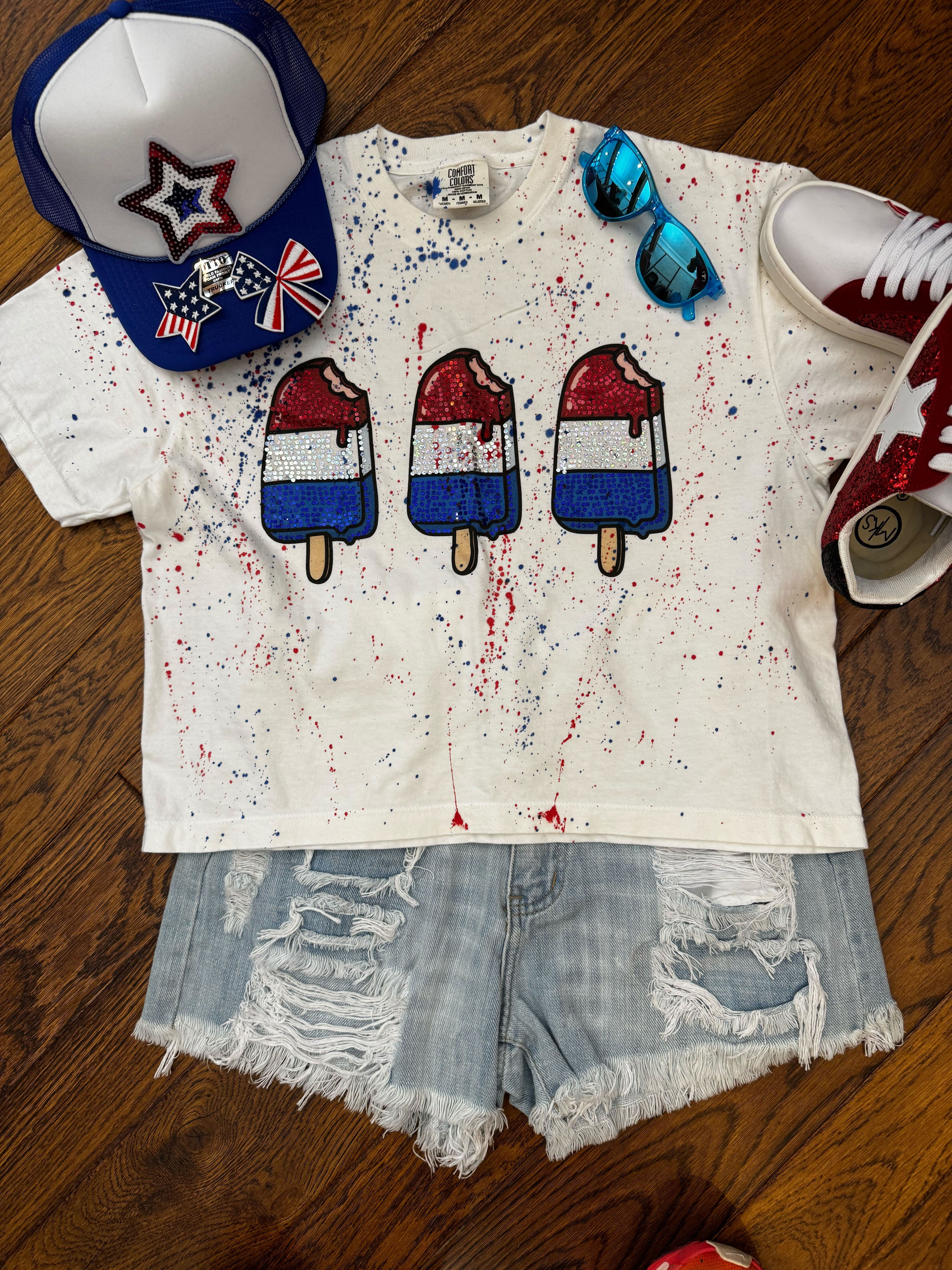 Bomb Pops Splatter Spangle