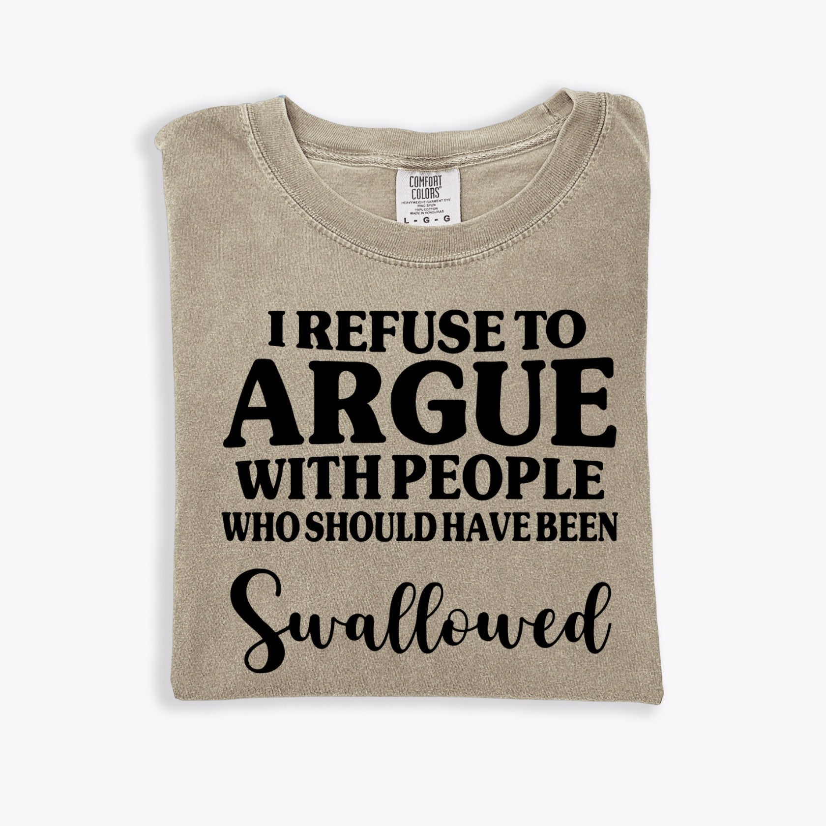 I Refuse to Argue with People