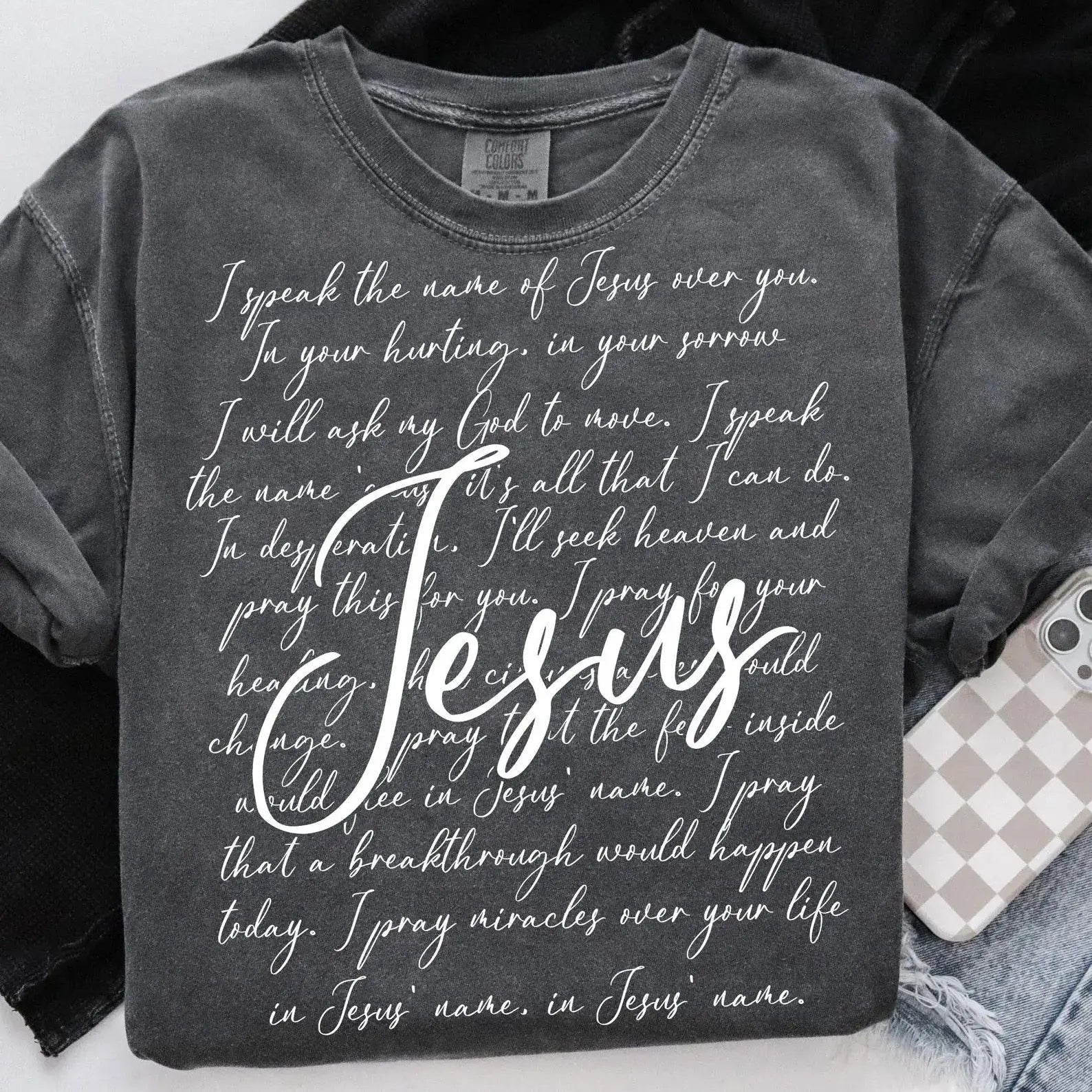 I speak the name of Jesus over you