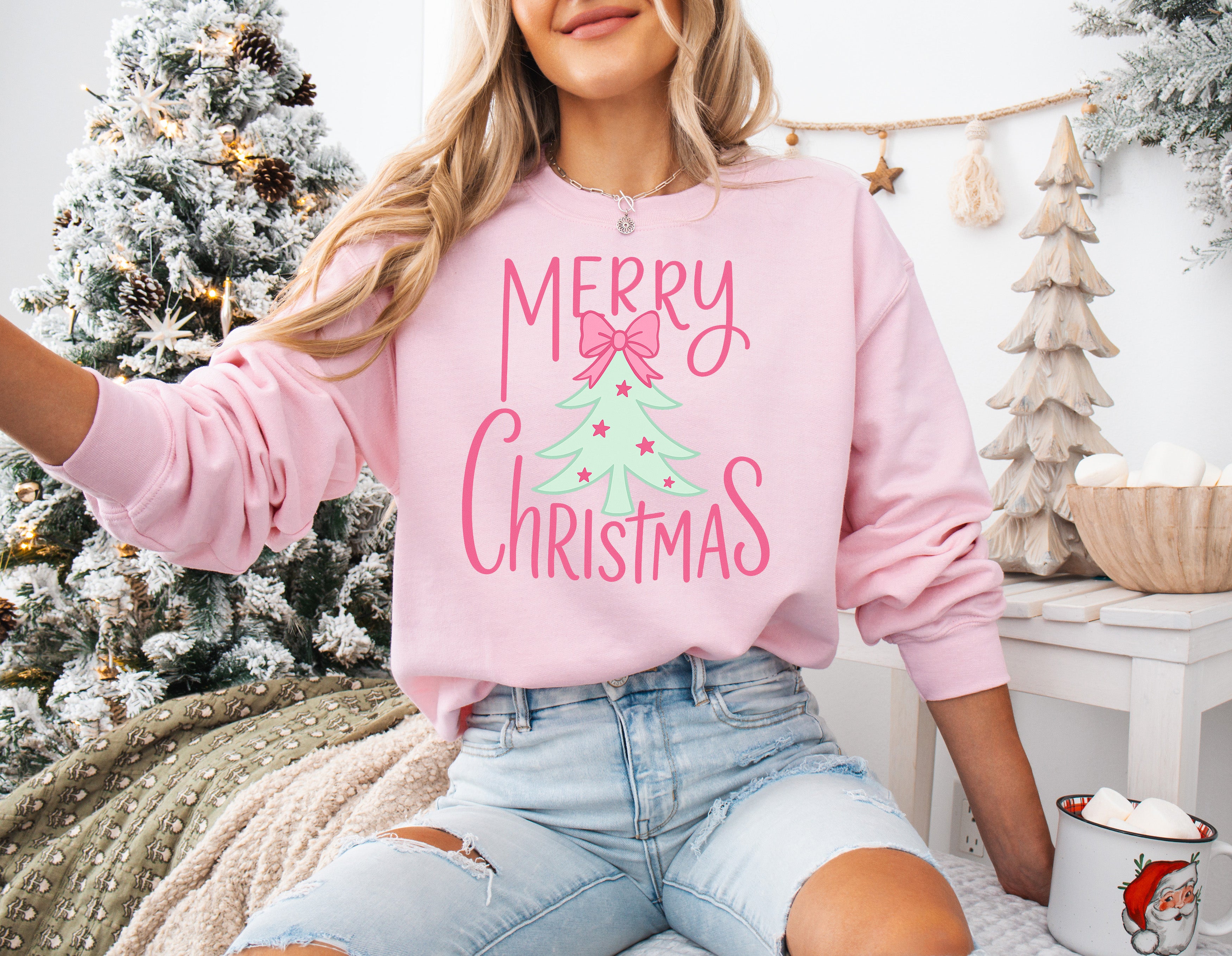 Merry Christmas Pink