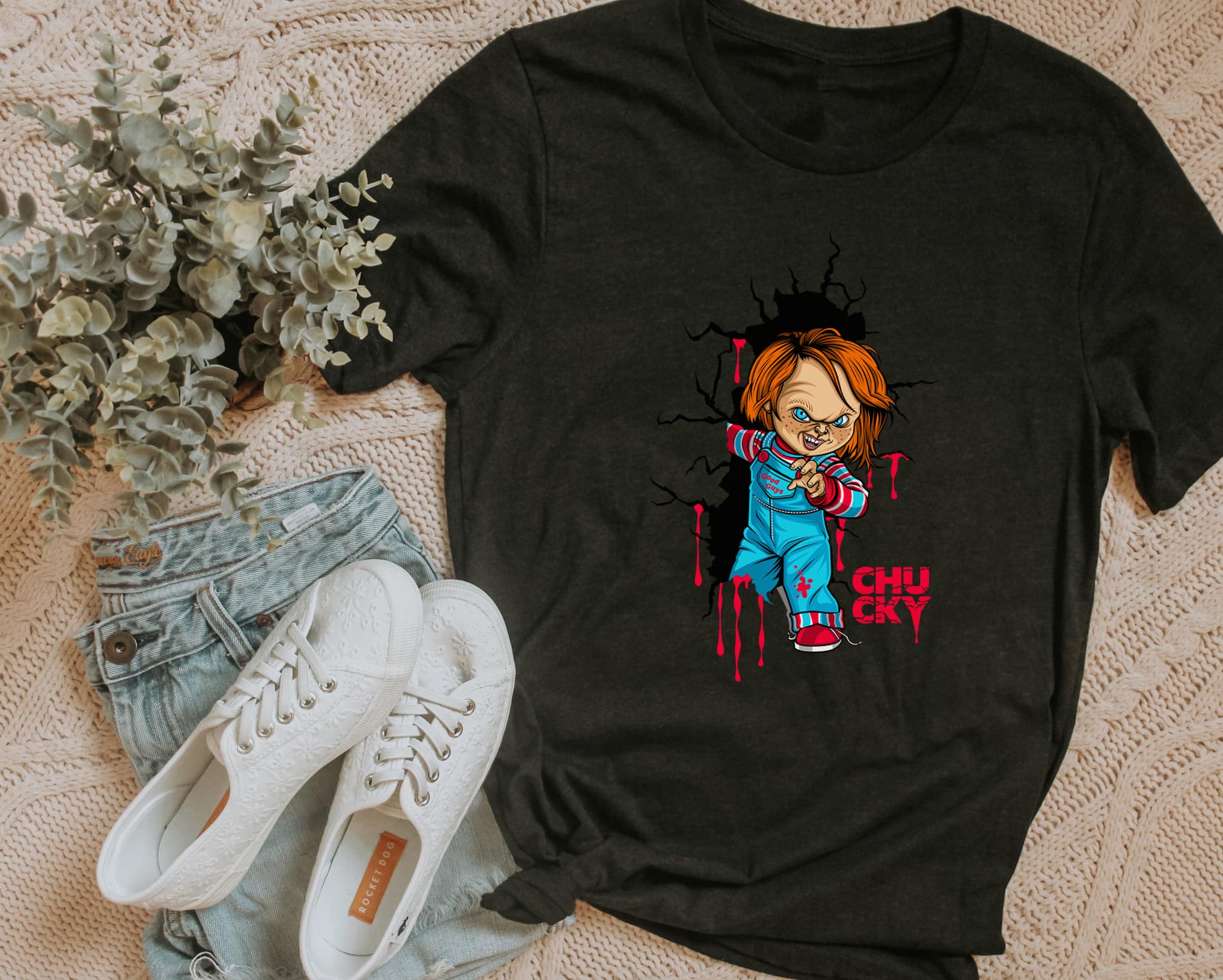 Chucky Horror Comfort Colors