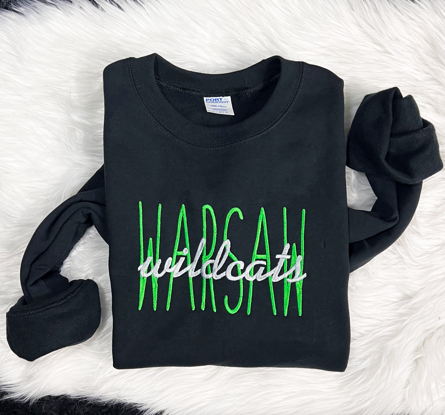 Custom Embroidered School