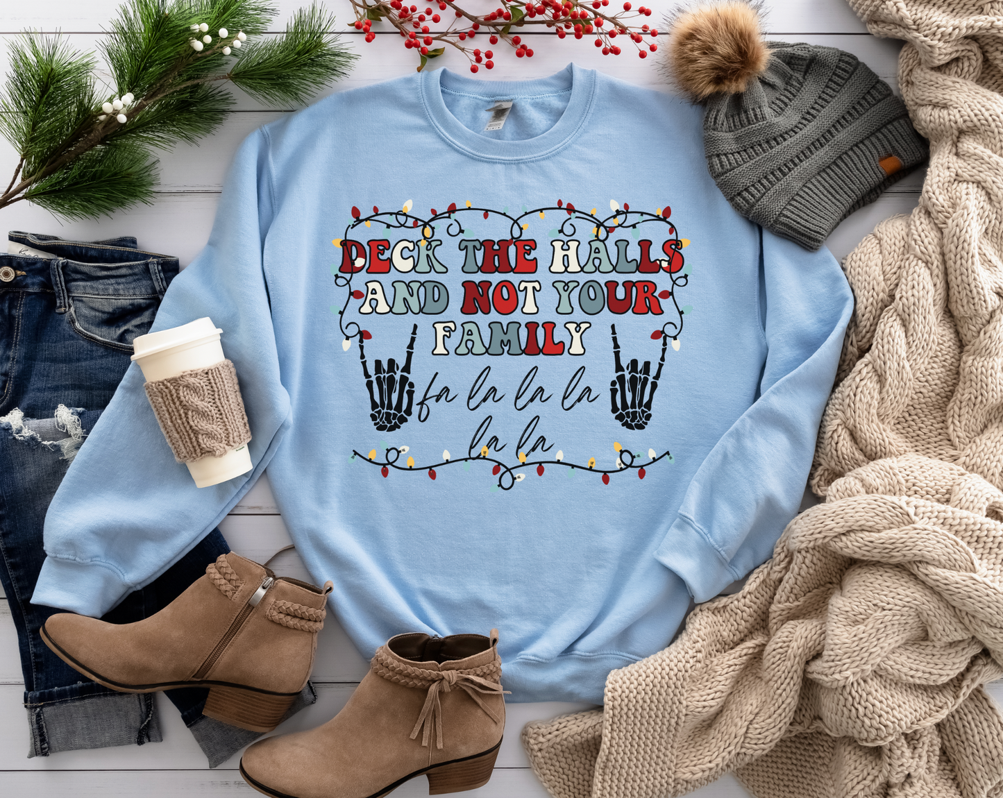 Deck The Halls Not Your Family Lights