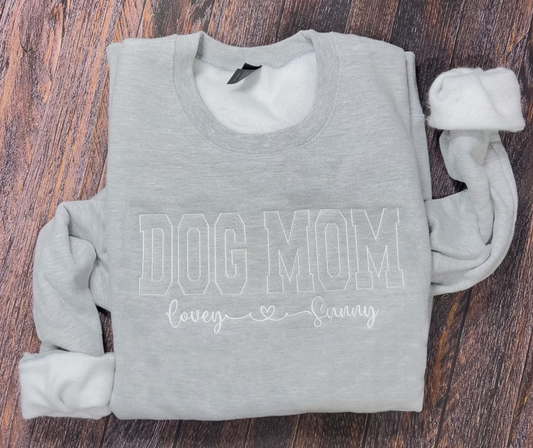 Custom Embroidered Name Sweatshirt