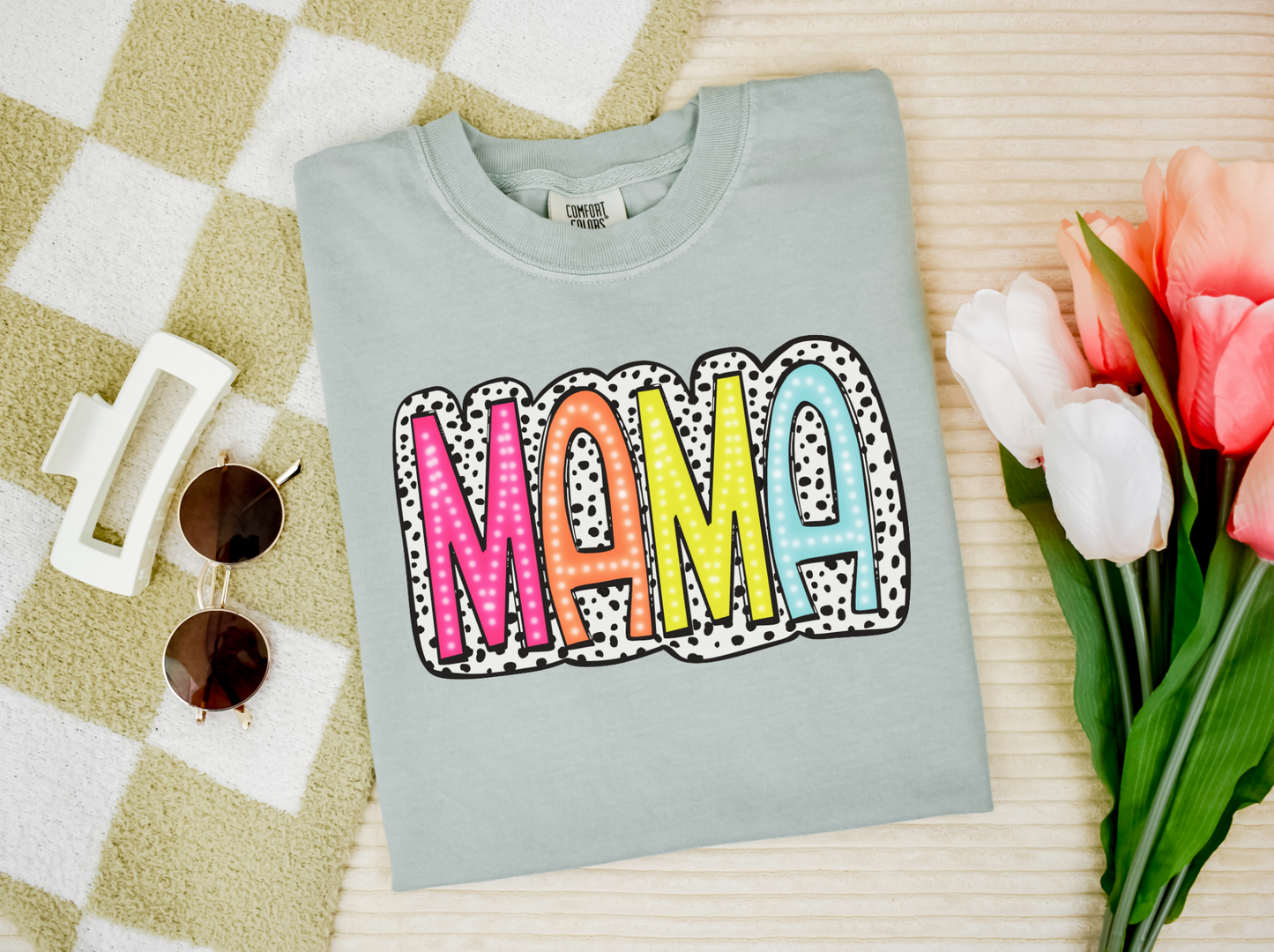 Custom Mama Polka Dot