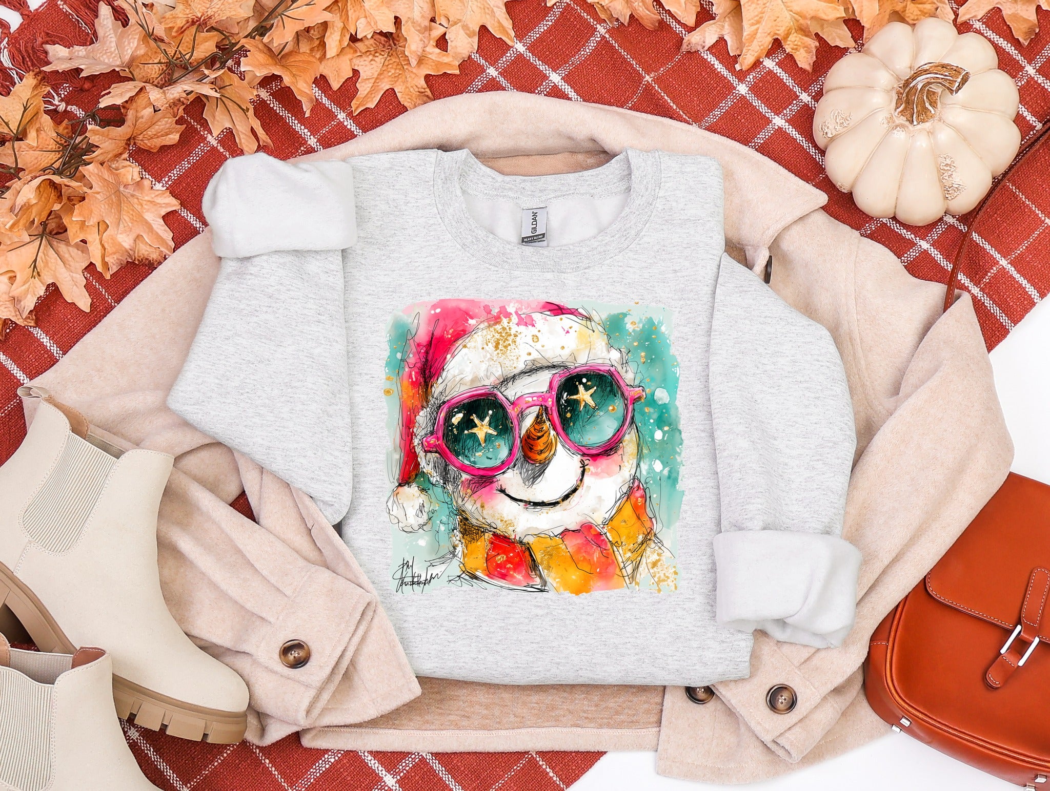 PREPPY SNOWMAN
