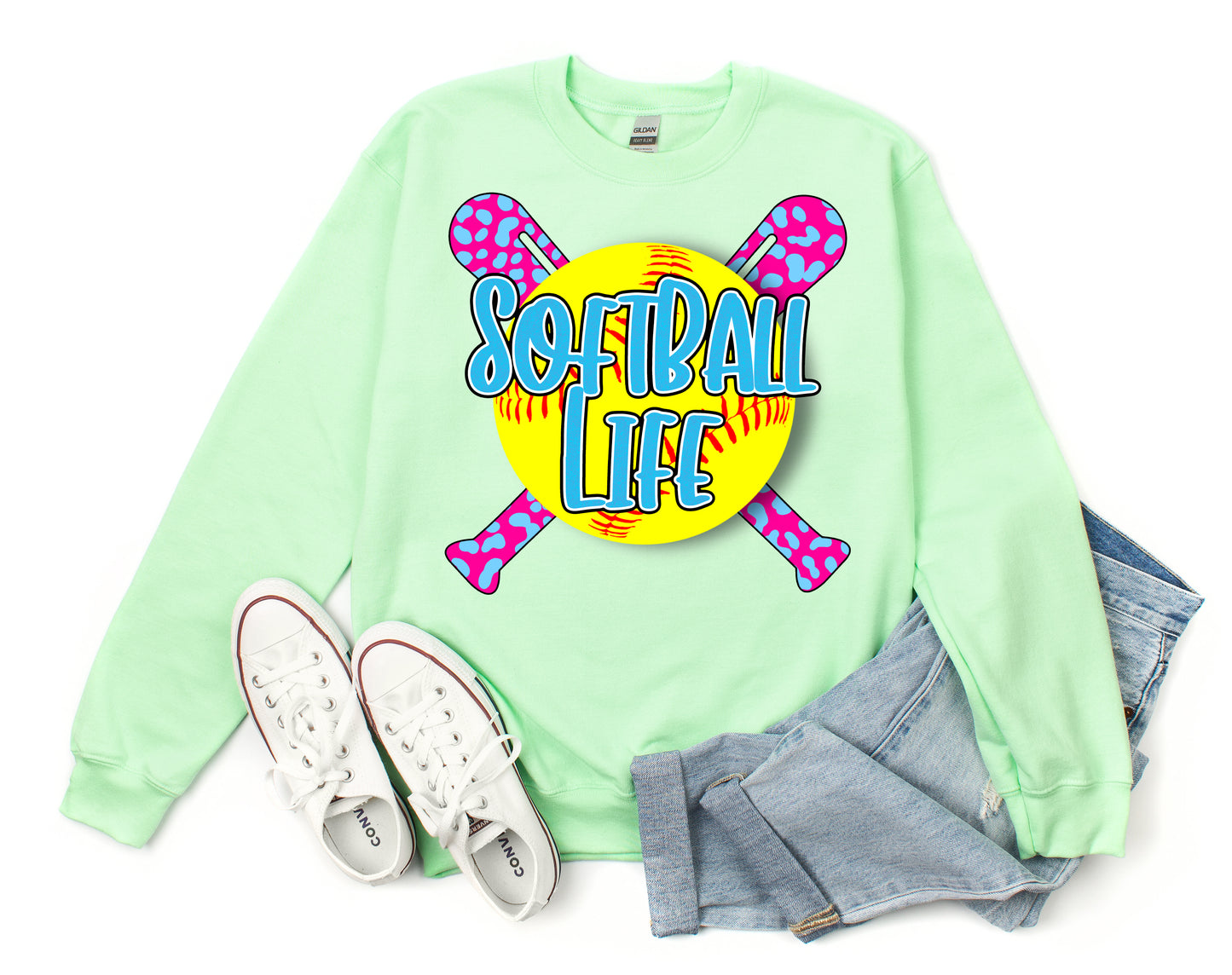 Softball LIFE - Mint