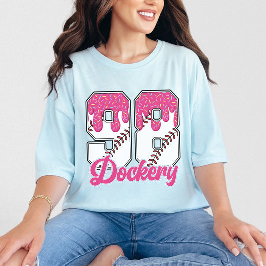 Custom Drip Ball Name Number