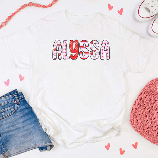 Custom Valentine Names