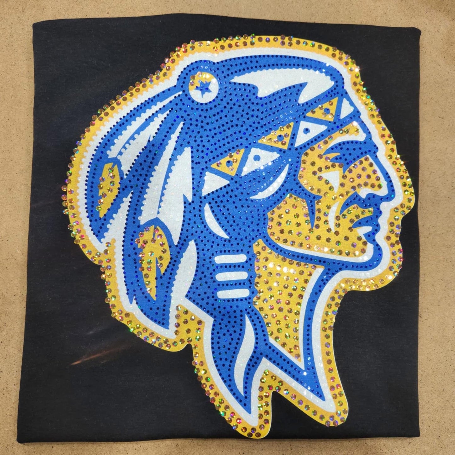 Brave Head Only Spangle Logo