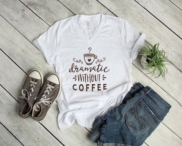 Dramatic without coffee Short Sleeve