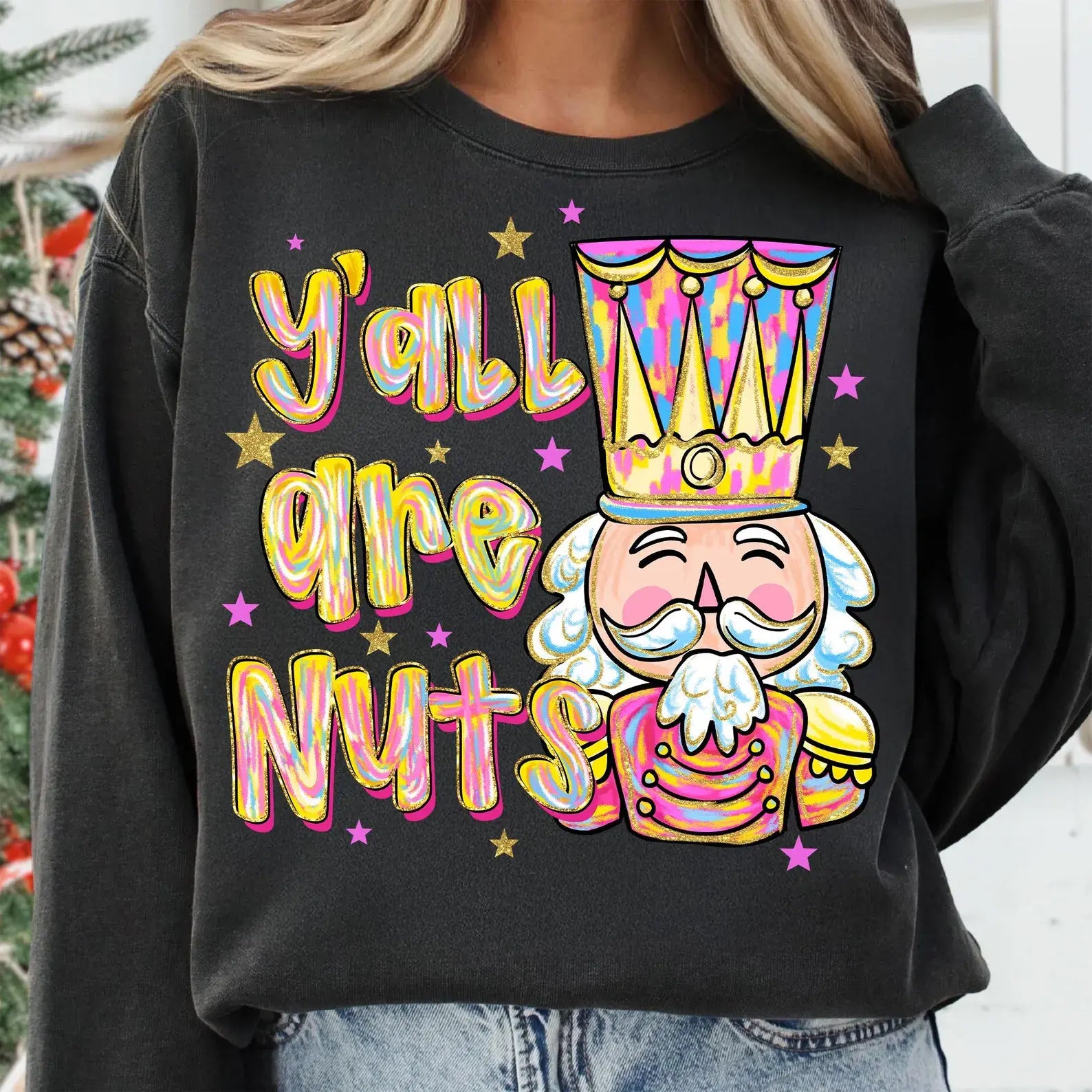 Y'all are Nuts Pastel