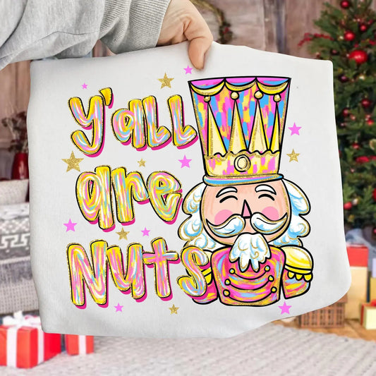 Y'all are Nuts Pastel