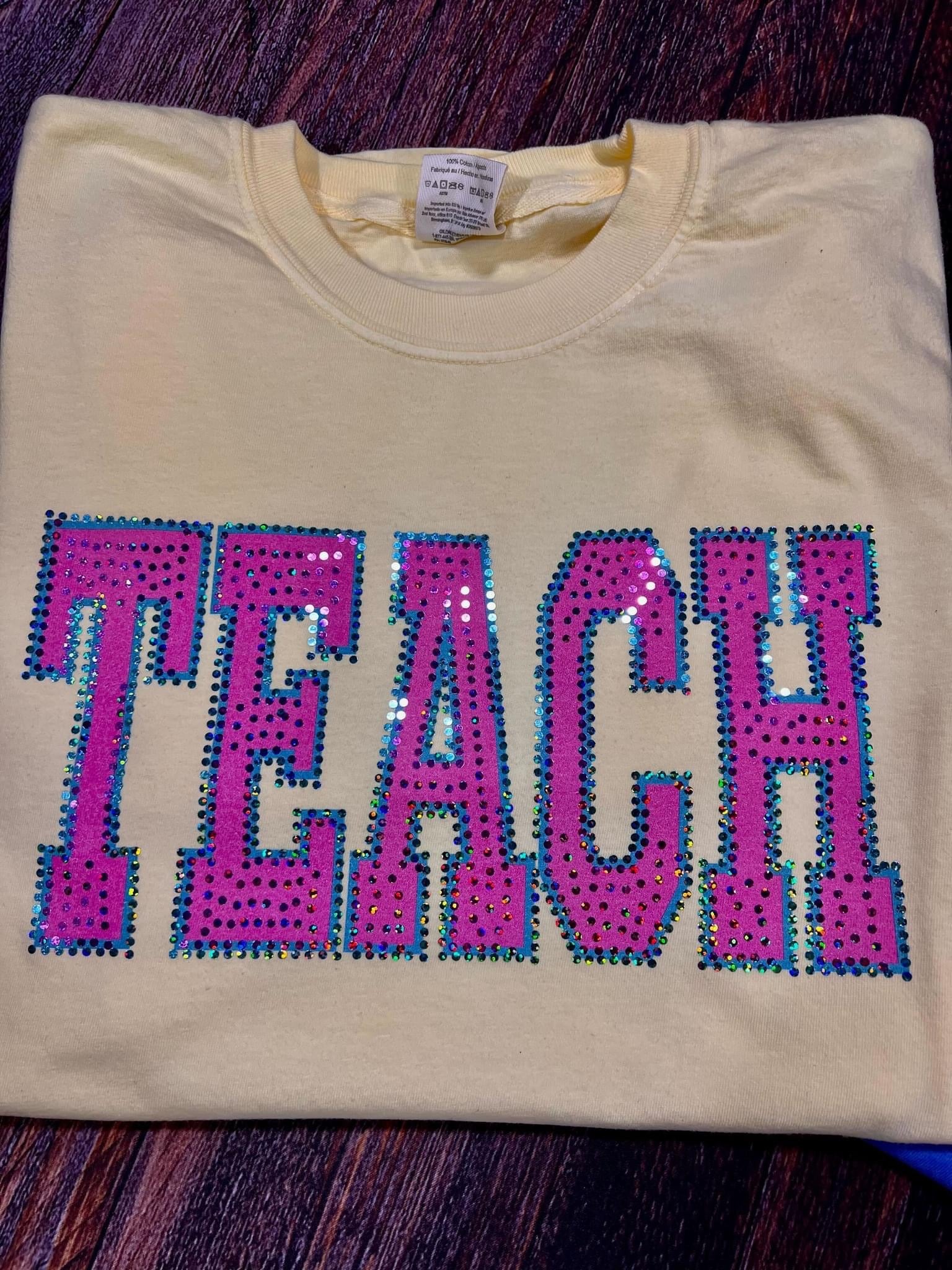 Teach Spangle Comfort Colors