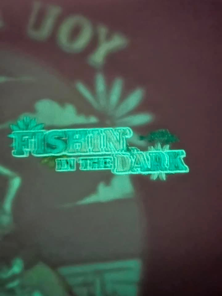 Fishing In The Dark Glow In The Dark Comfort Colors