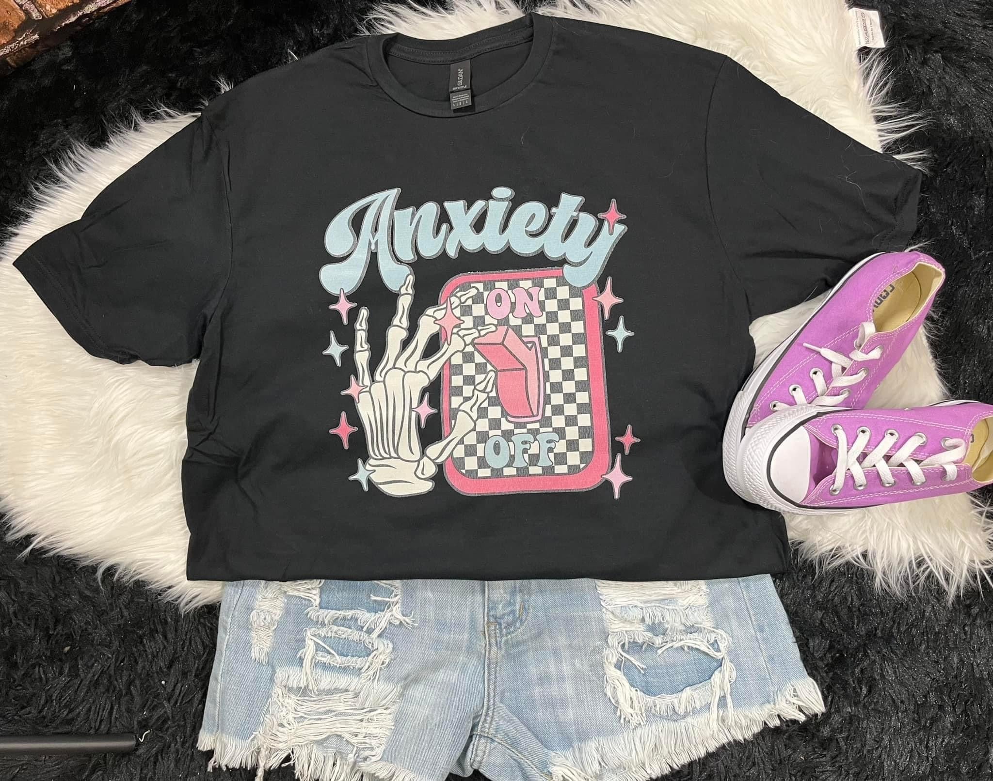 Anxiety Glow In The Dark Comfort Colors