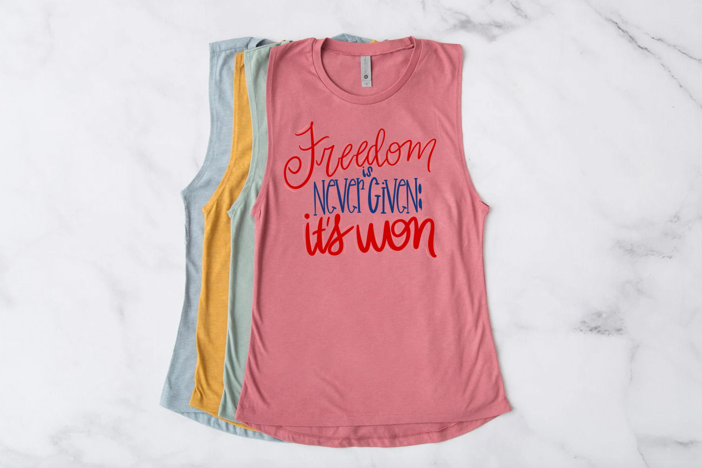 Freedom Is Never Given Its Won