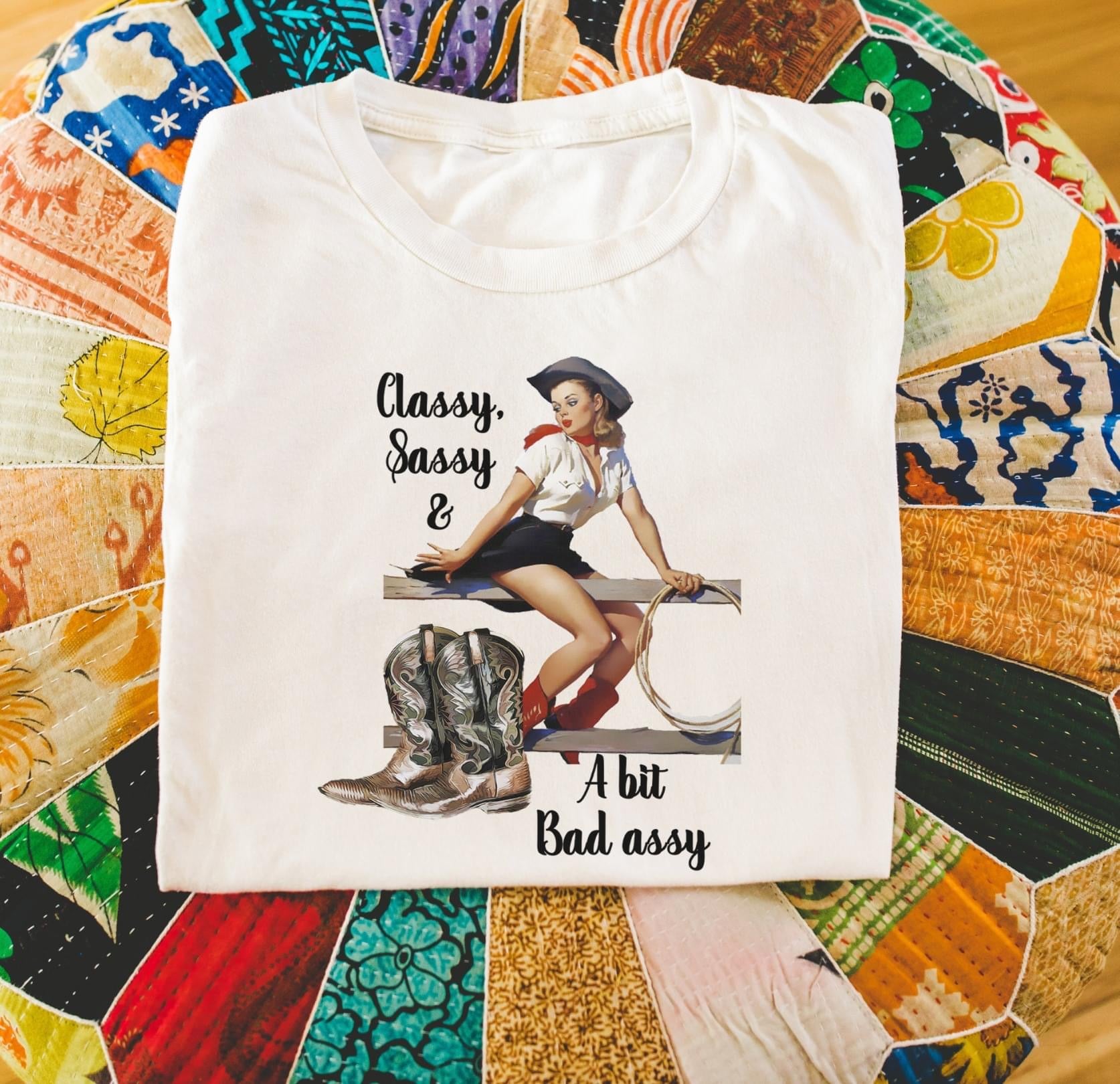 Classy Sassy And A Bit Bad Assy Short Sleeve