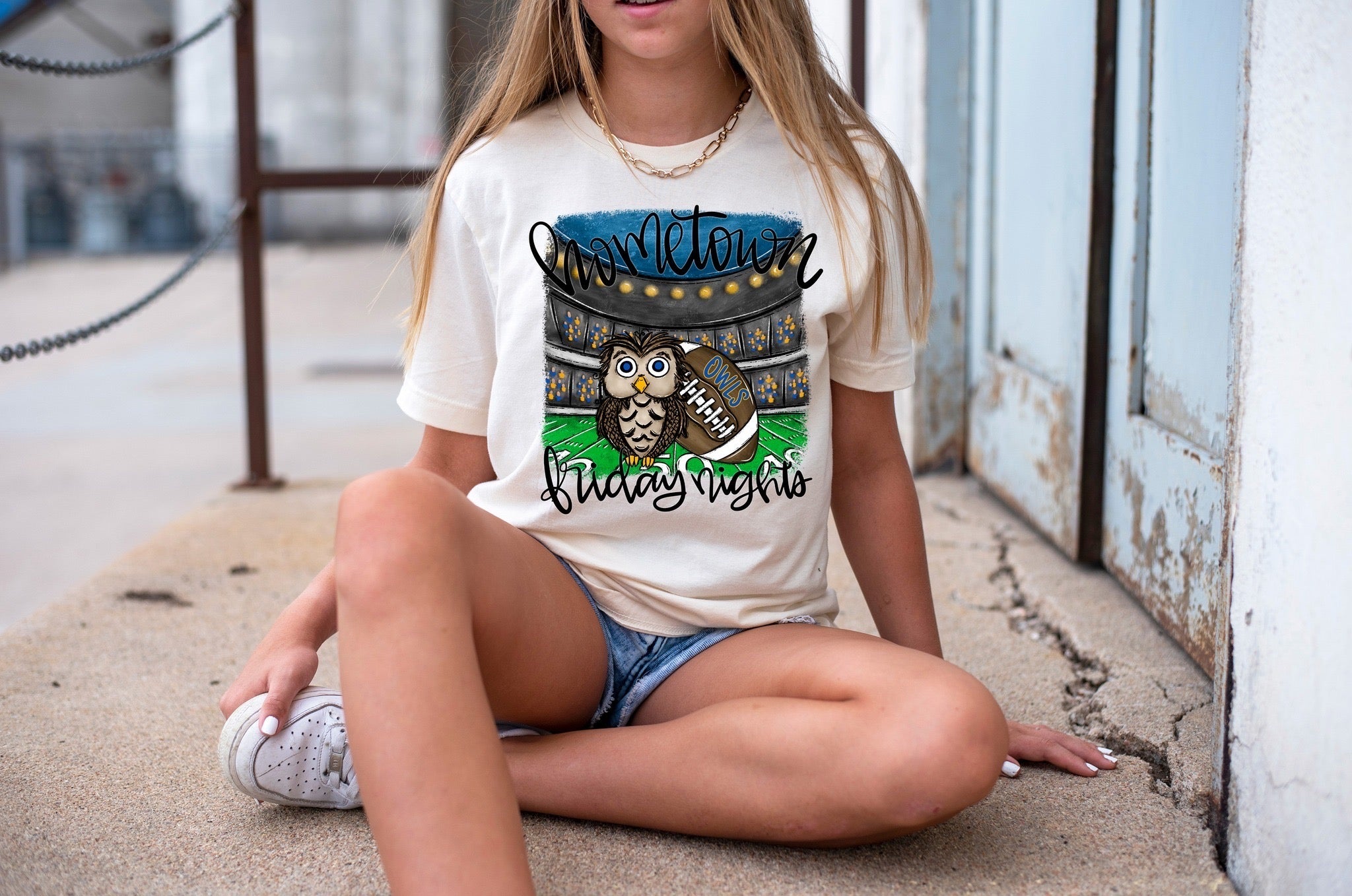 Owls Hometown Friday Night Short Sleeve