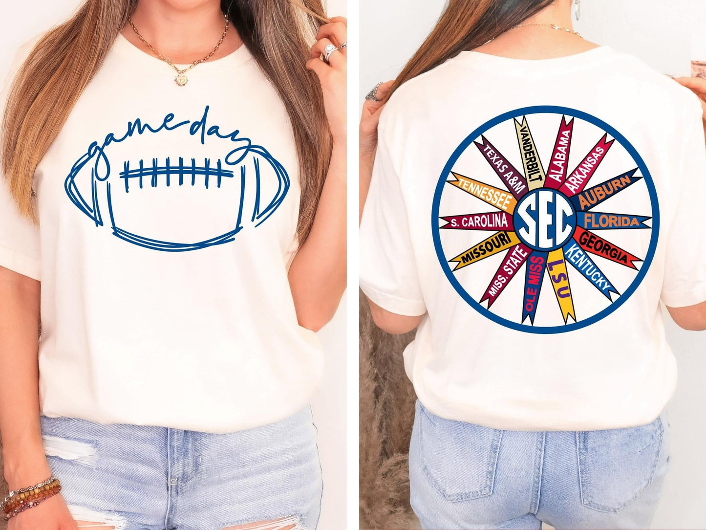 Game Day SEC Wheel Short Sleeve