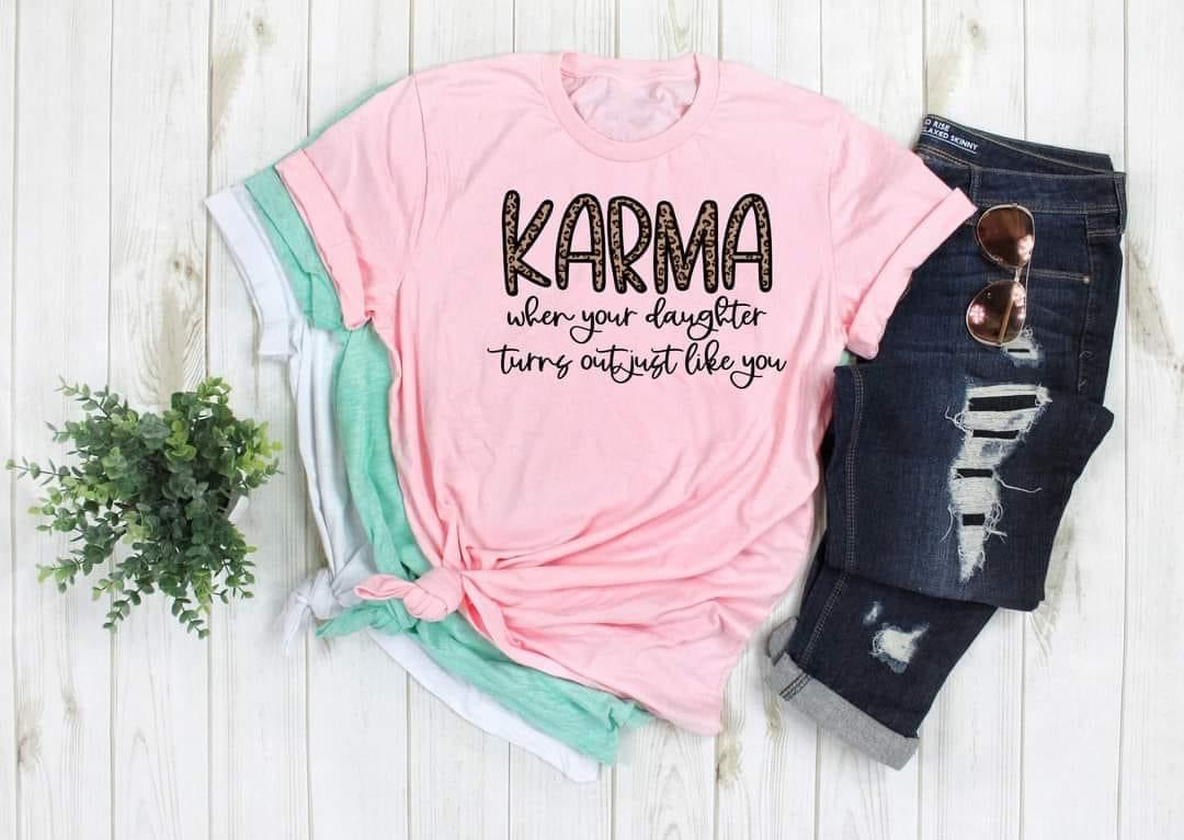 Karma Leopard Short Sleeve