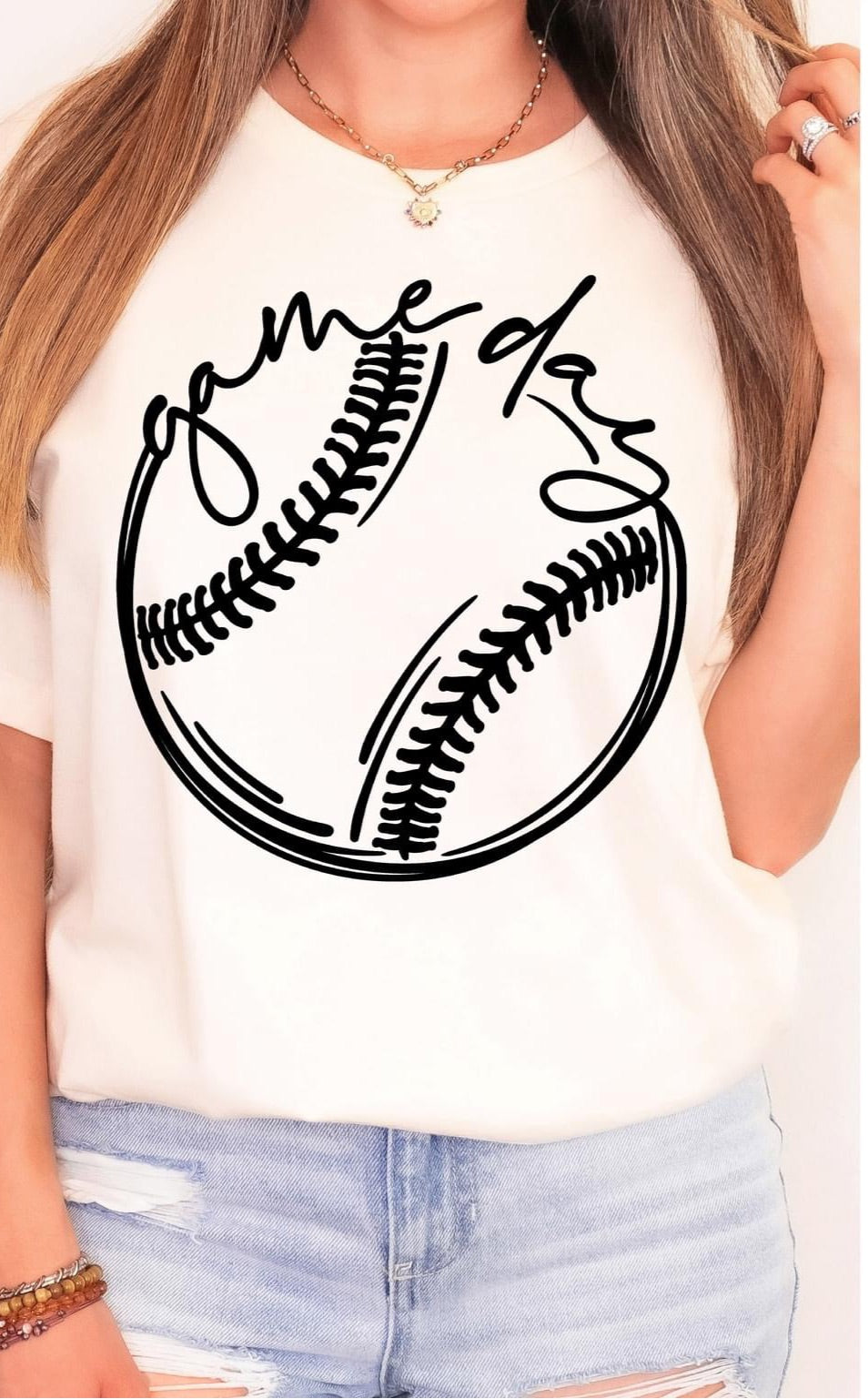 Game Day Baseball Short Sleeve