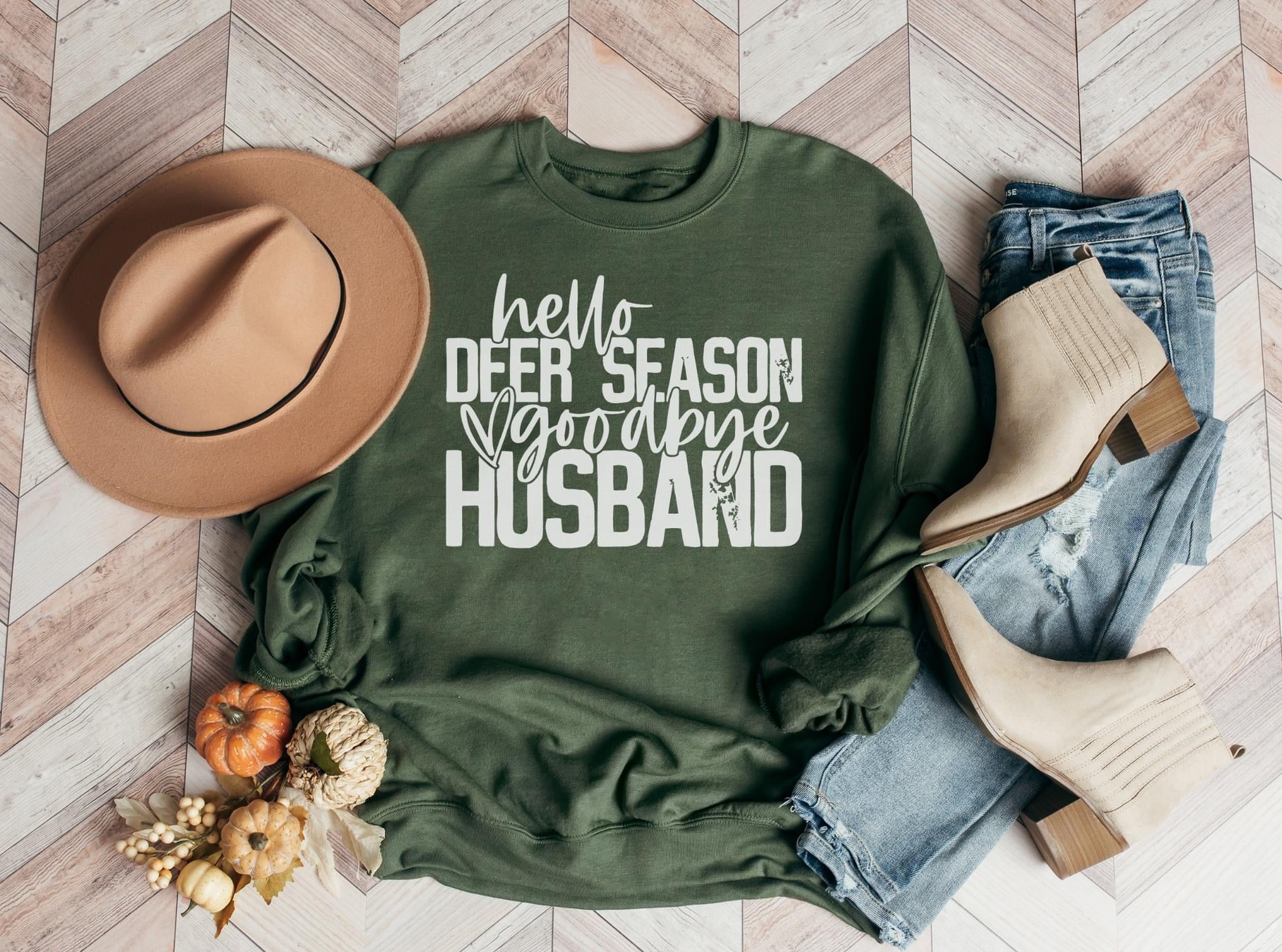 Hello Deer Season Fleece