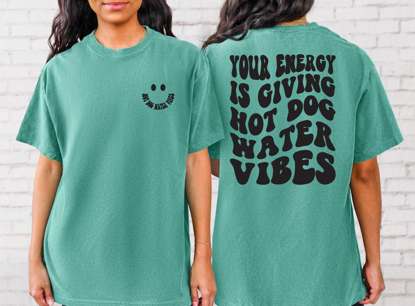 Hot Dog Water Vibes Comfort Colors