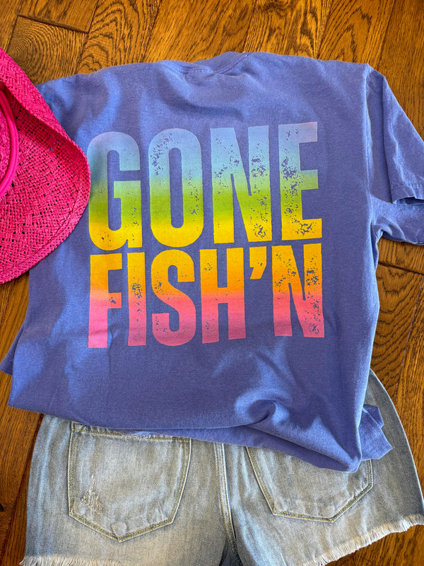 Gone Fish'N Comfort Colors