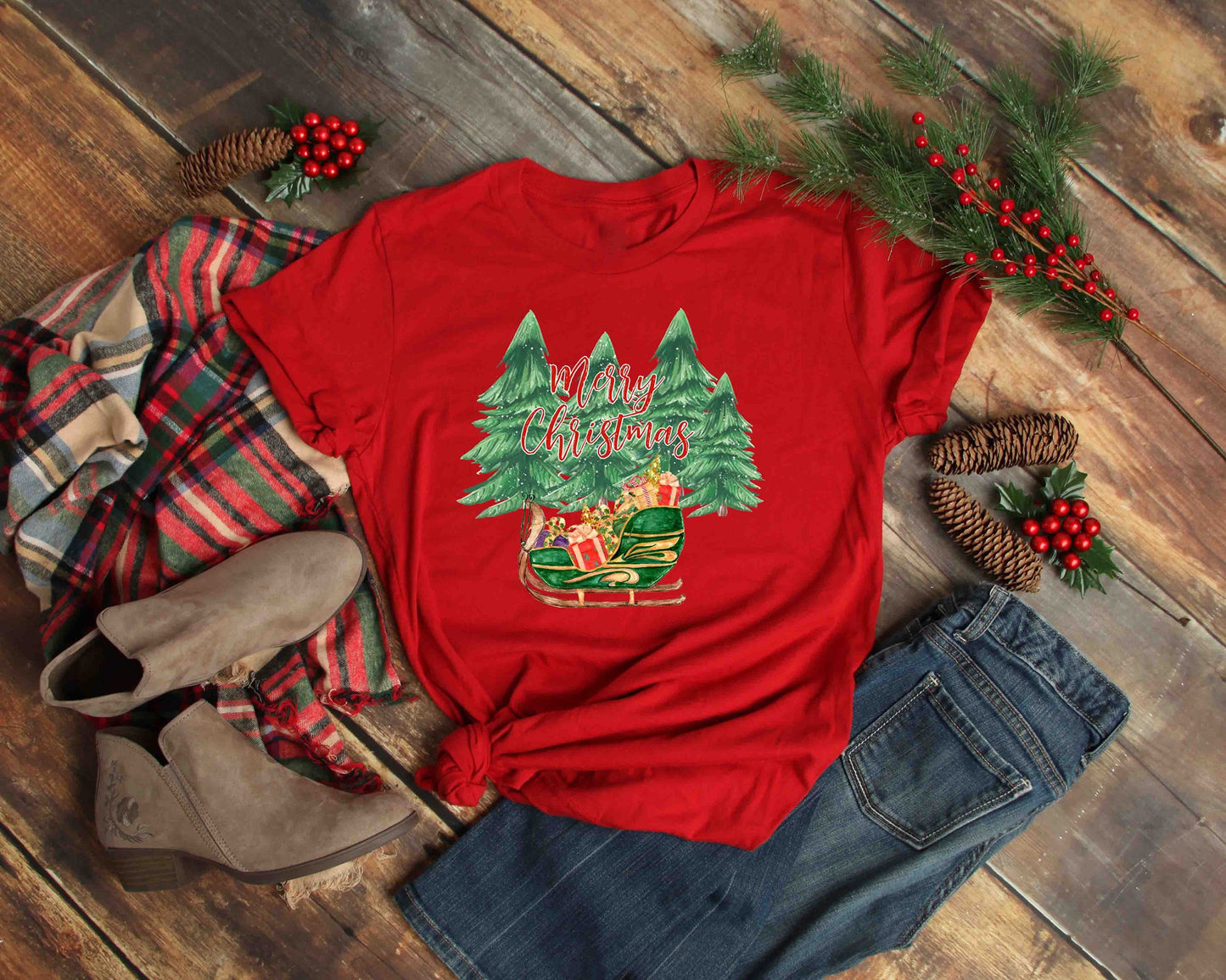 merry christmas sleigh