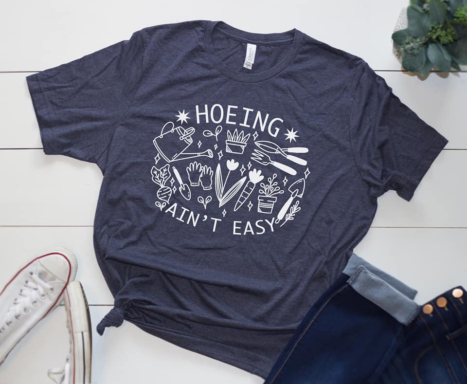 hoeing aint easy