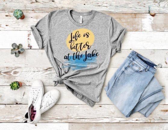 life is better at the lake dc branded