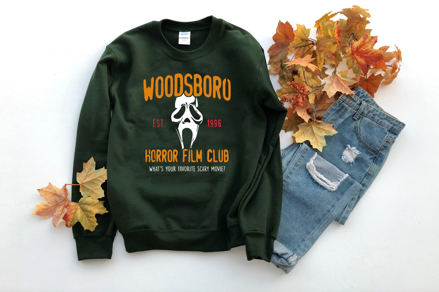 woodsboro horror film club sweatshirt