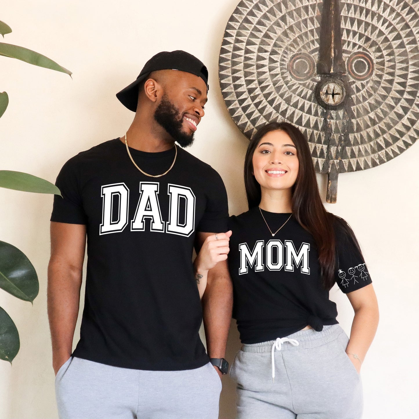 Custom Mom & Dad Tee