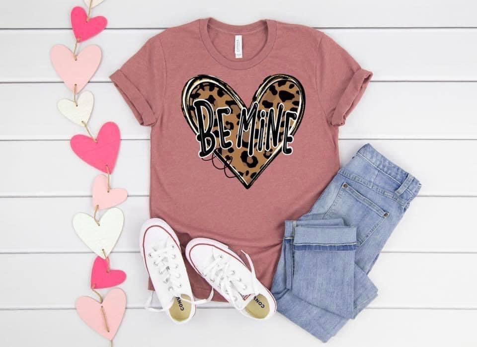 Be Mine Leopard Heart