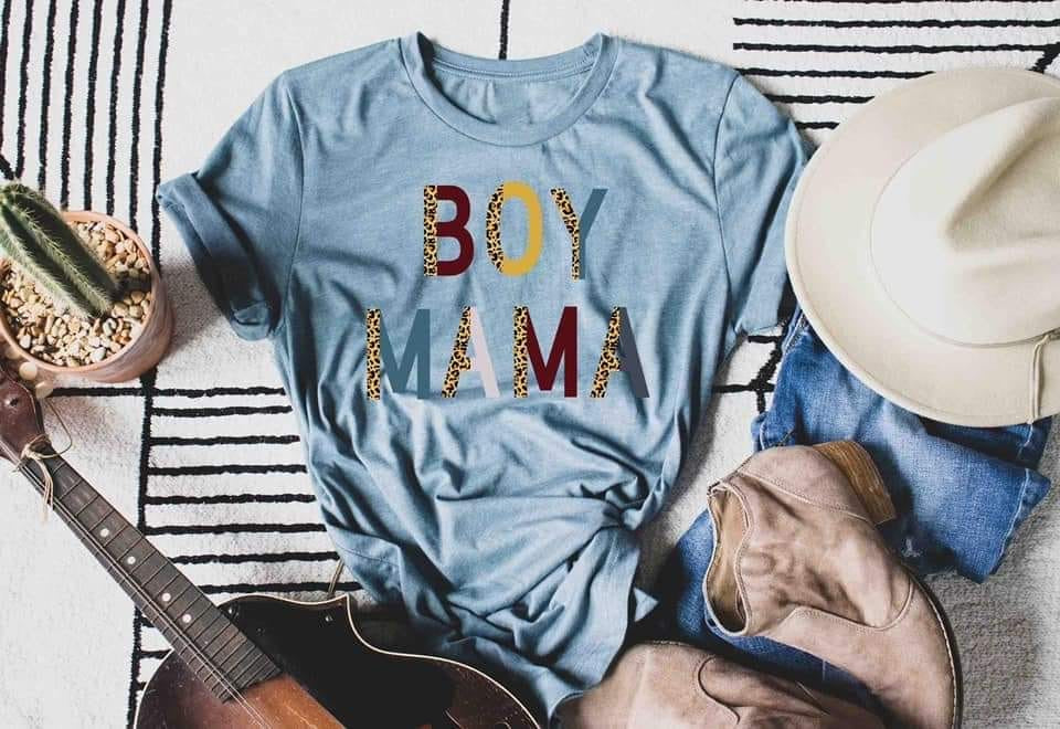 boy mama leopard block