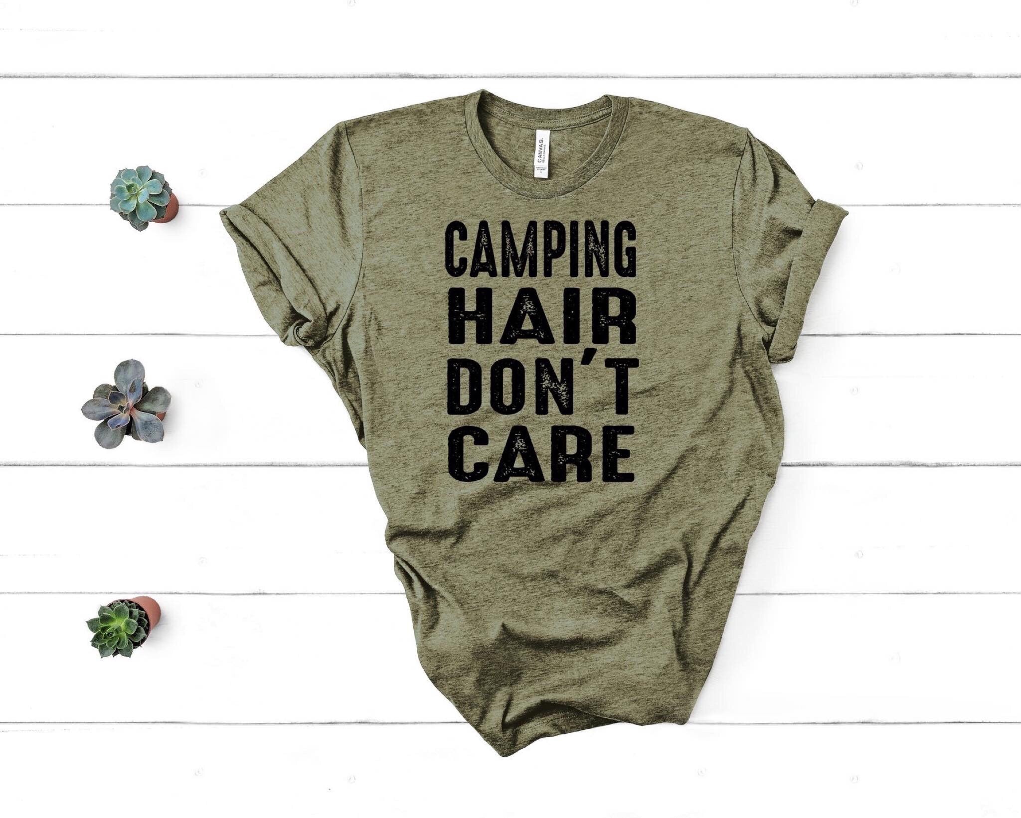 camping hair don t care