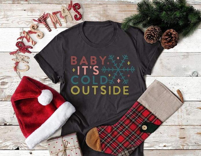 cold outside snowflake