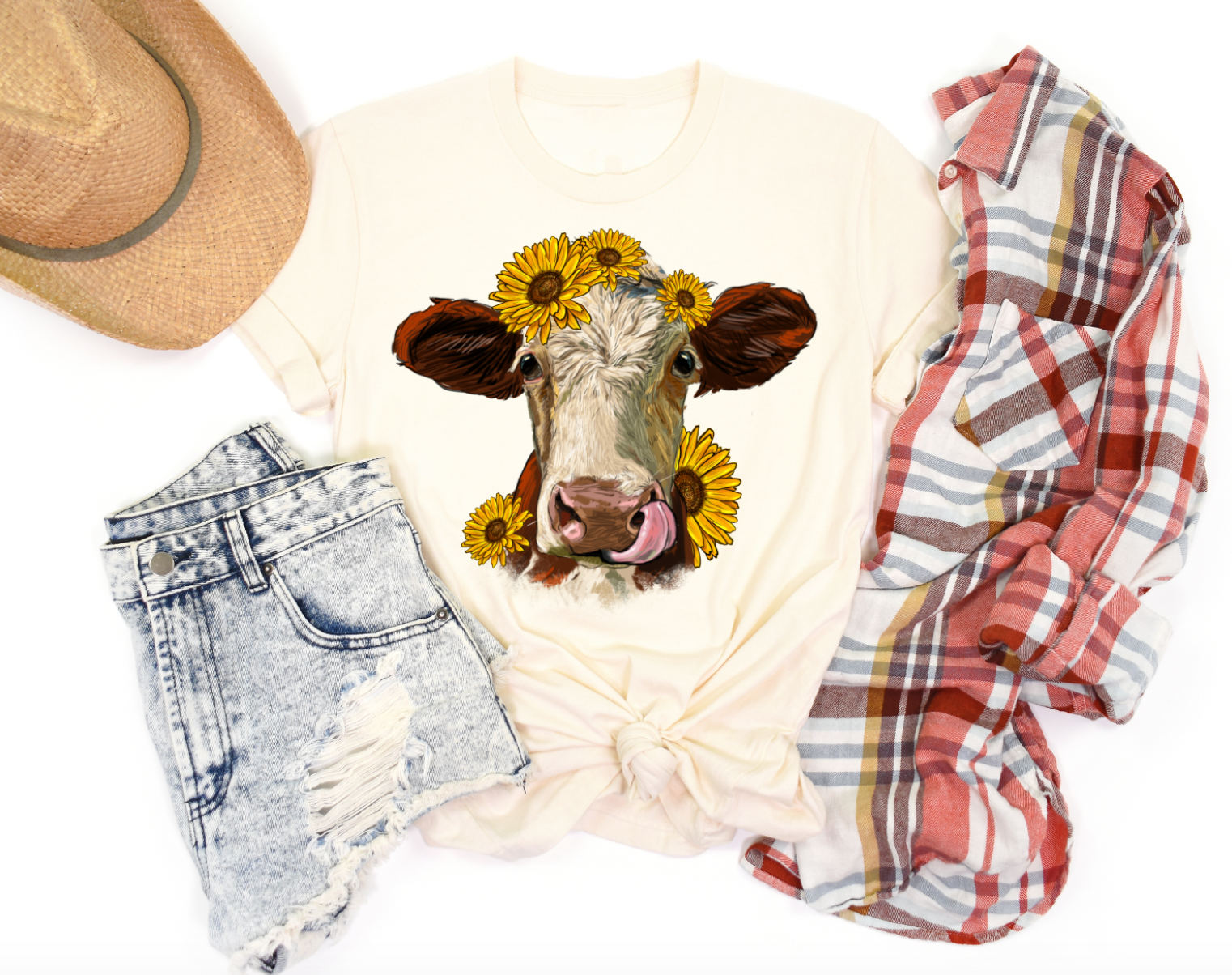 cow head sunflower