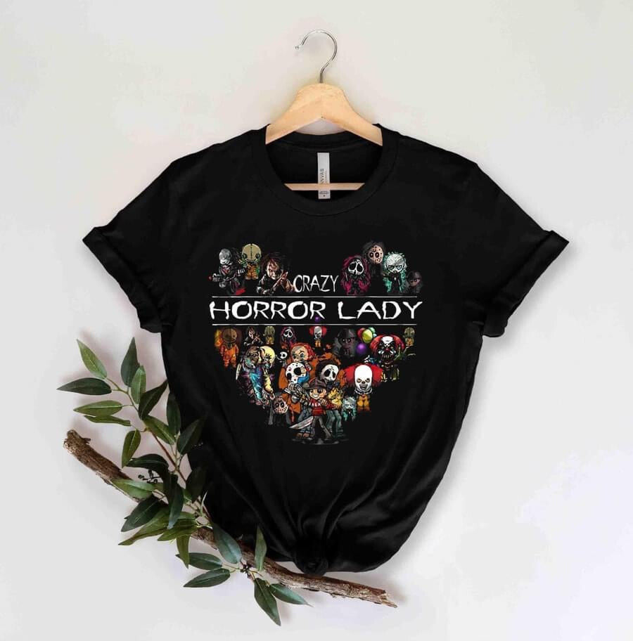 crazy horror lady