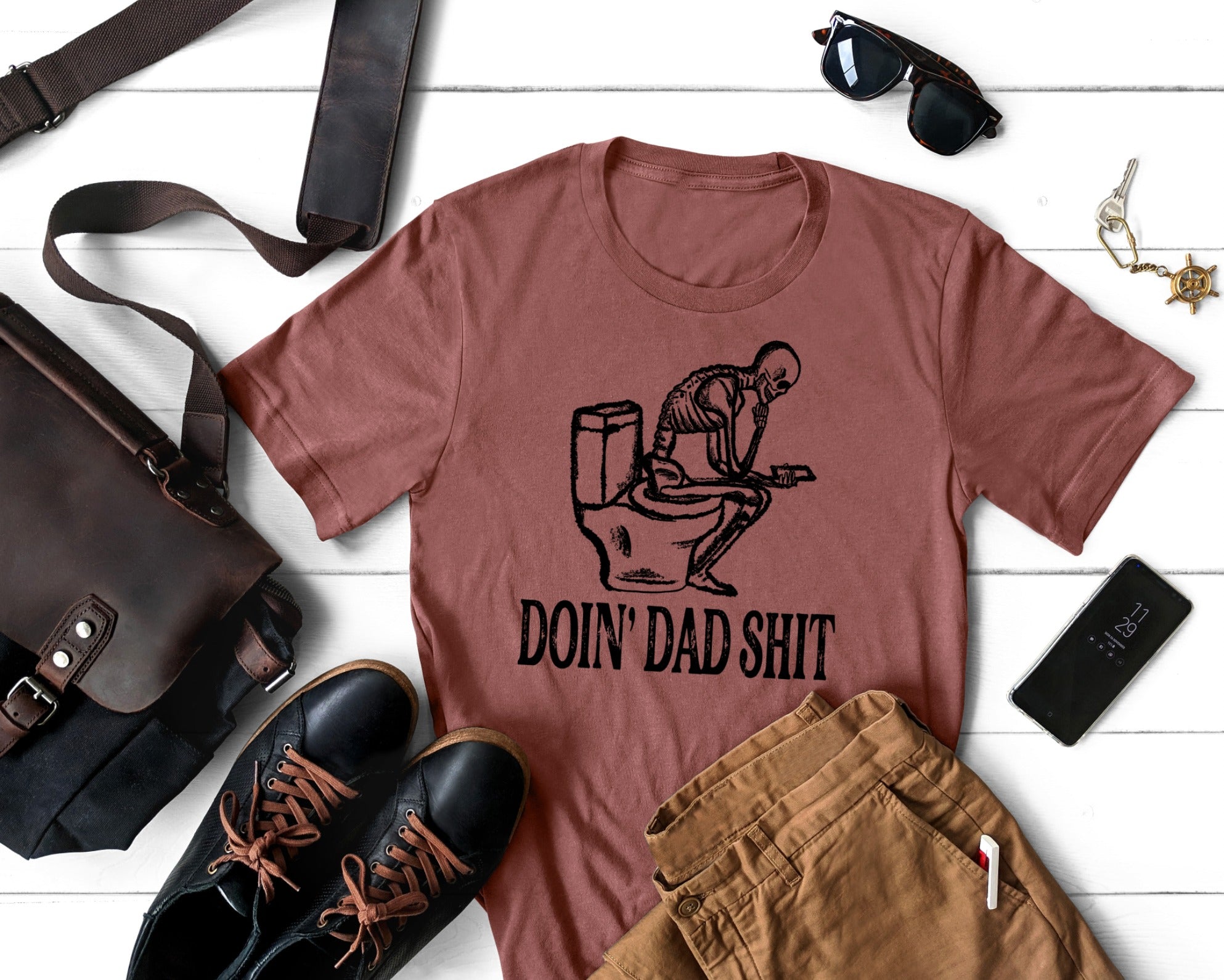 doin dad shit