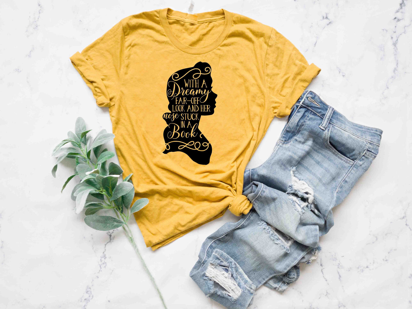 dreamy far off look belle