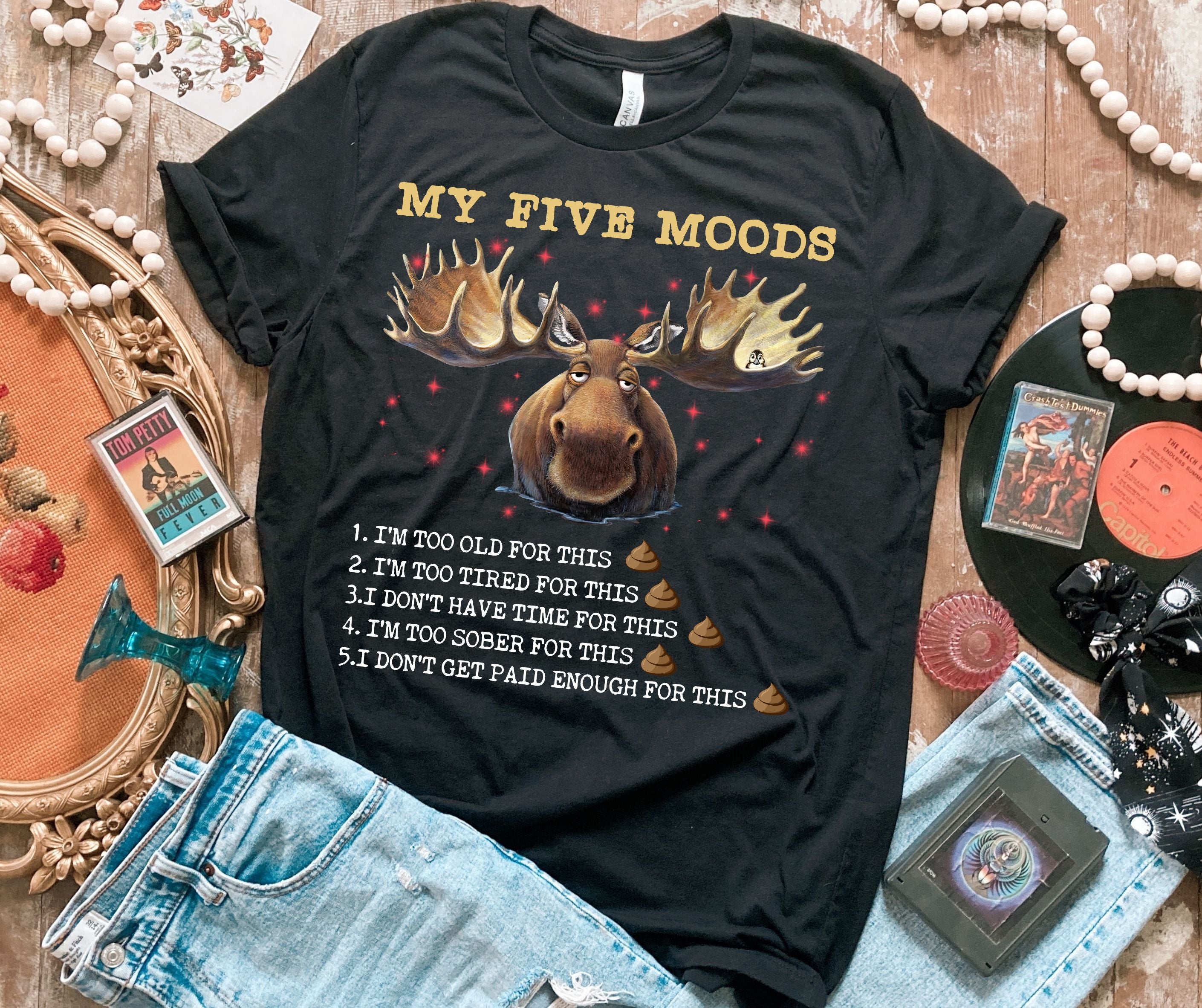 five moose moods